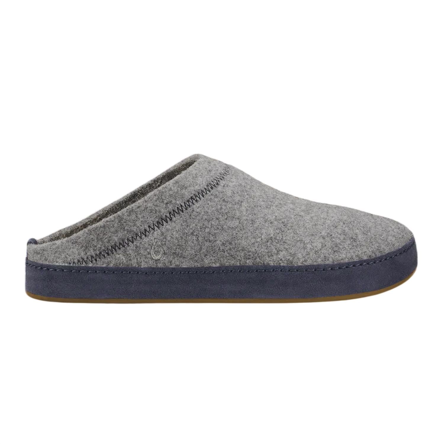 Men's Hamani Hulu Wool Mule Slipper In Graphite
