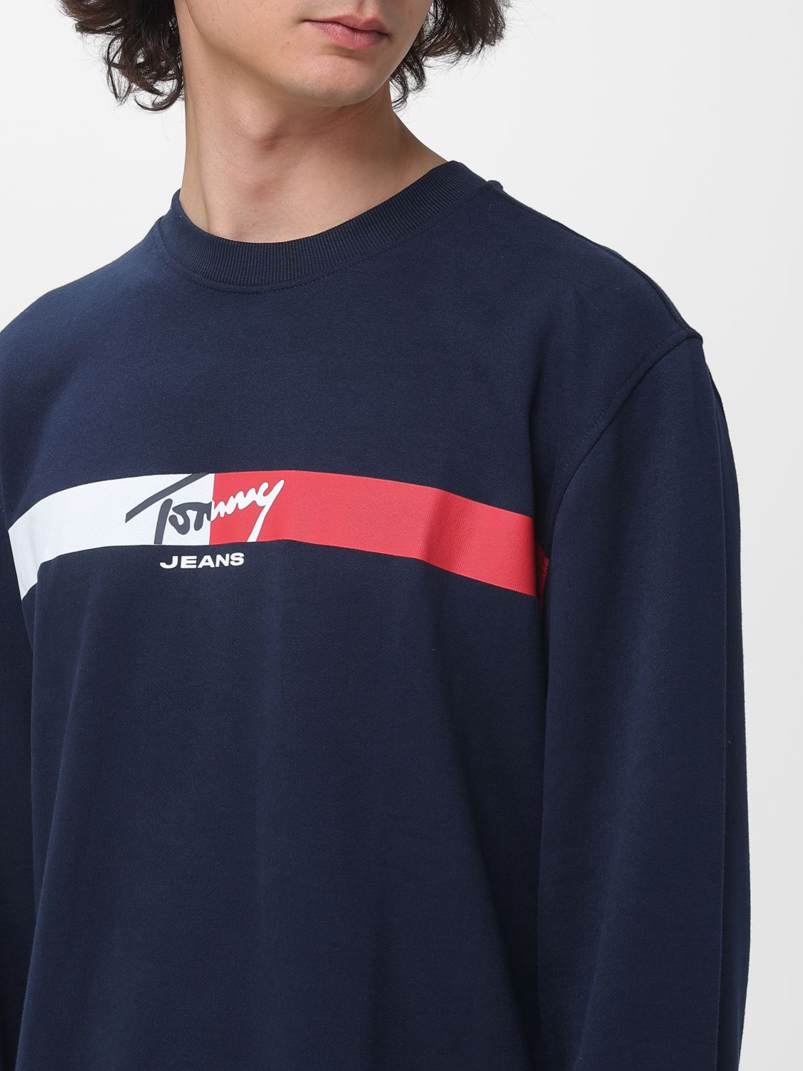 Sweatshirt Men color Blue