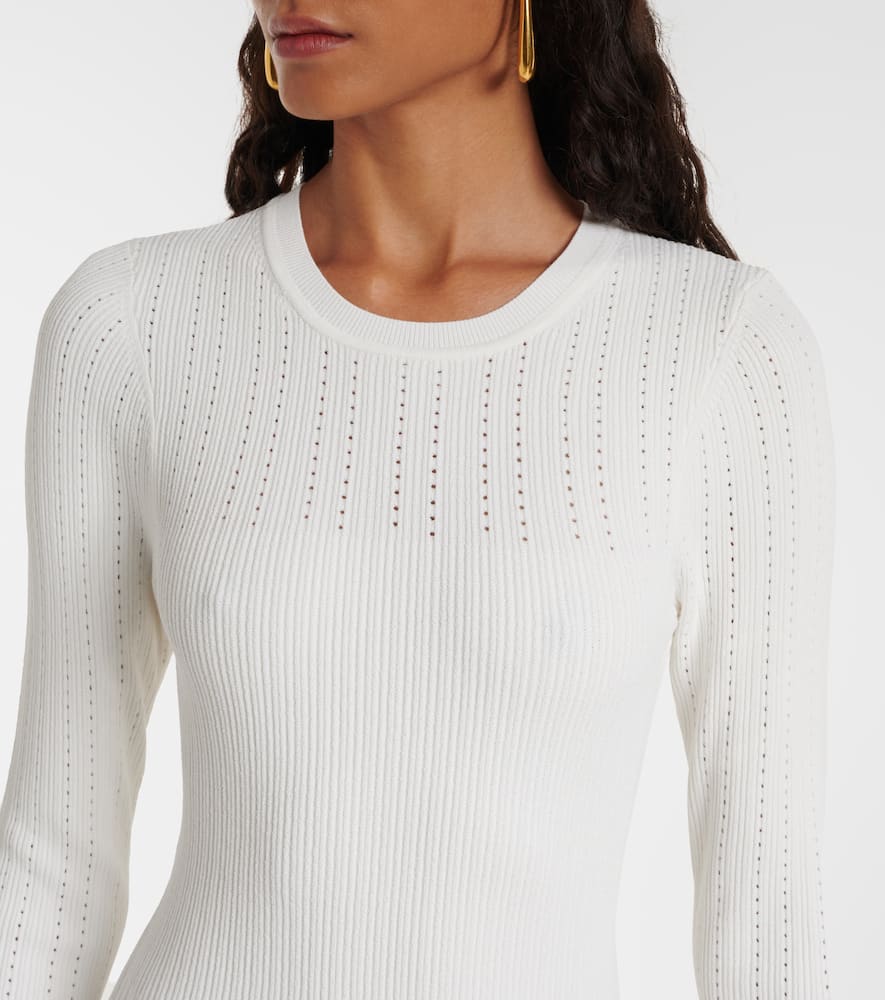 Veronica Beard Nami ribbed-knit sweater dress