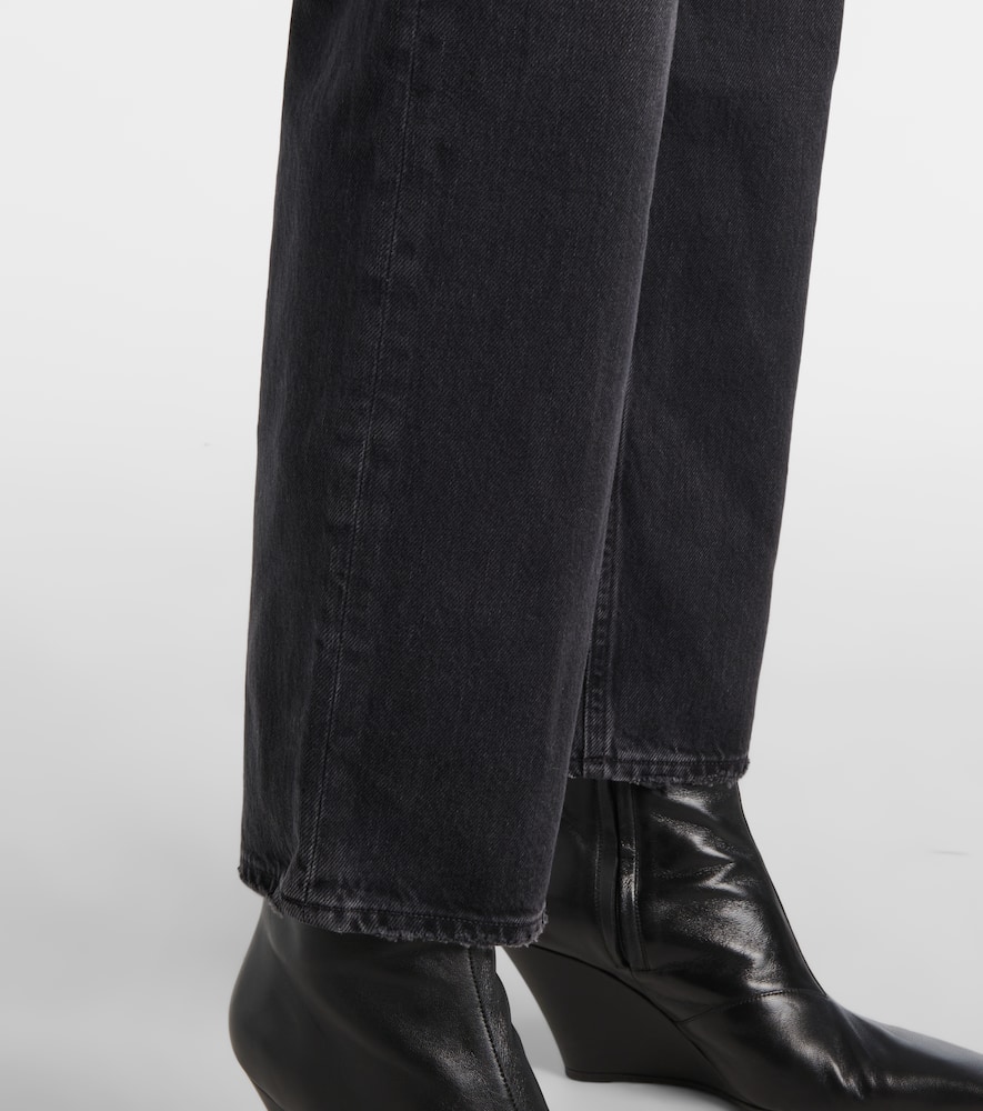 Valen high-rise straight jeans