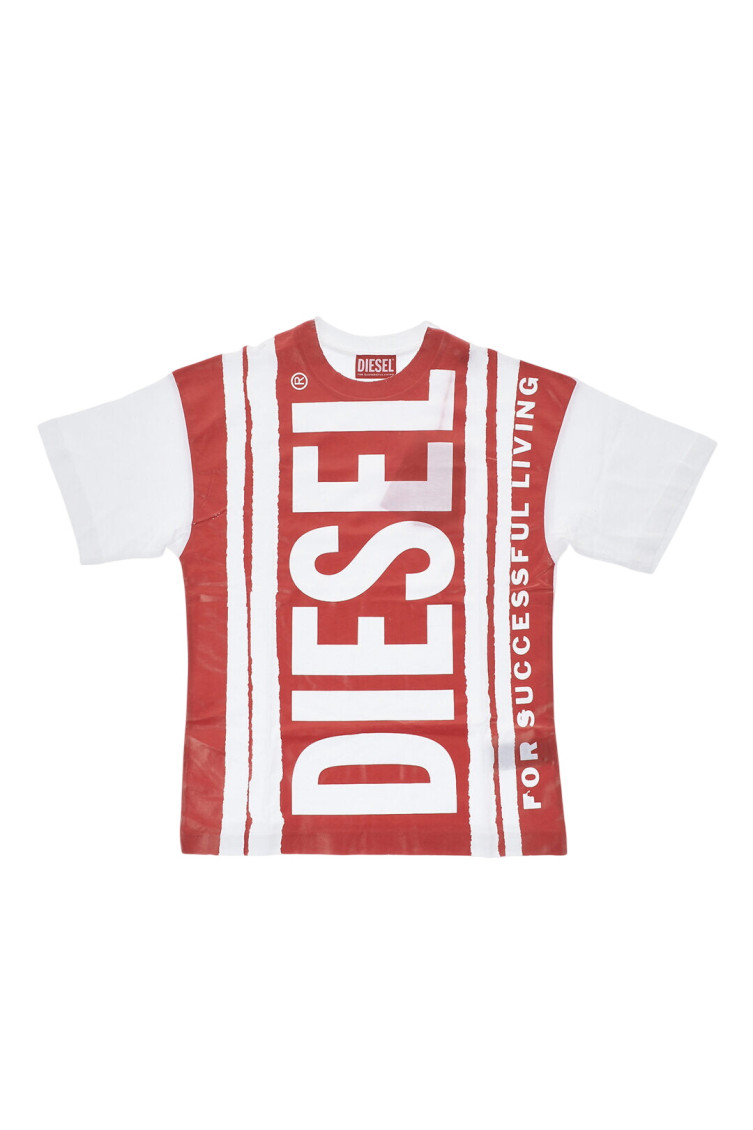 Kids White Logo T-Shirt