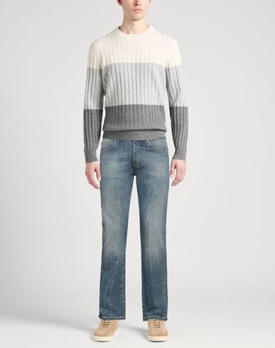 Man Jeans Blue Size 30 Cotton, Elastane