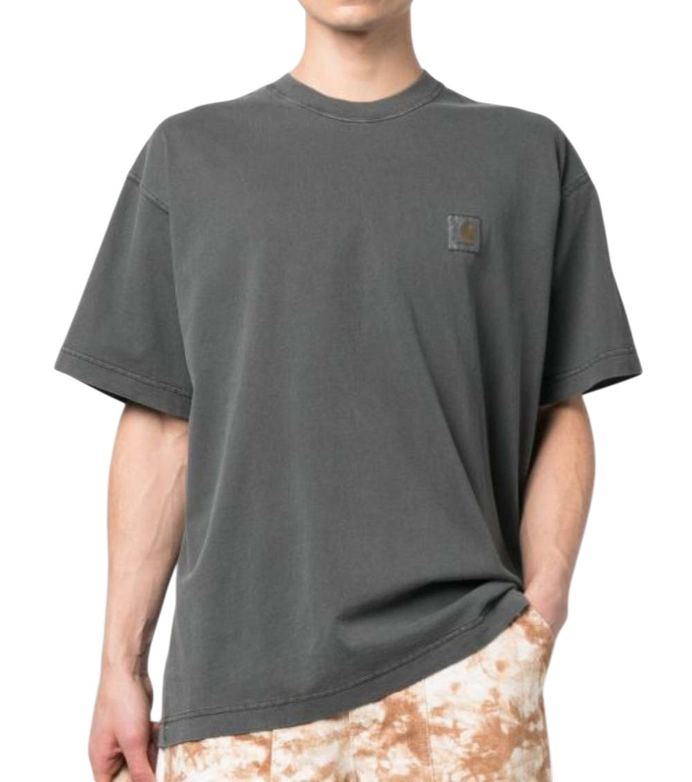 Carhartt Wip - logo cotton t-shirt short sleeves crew neck