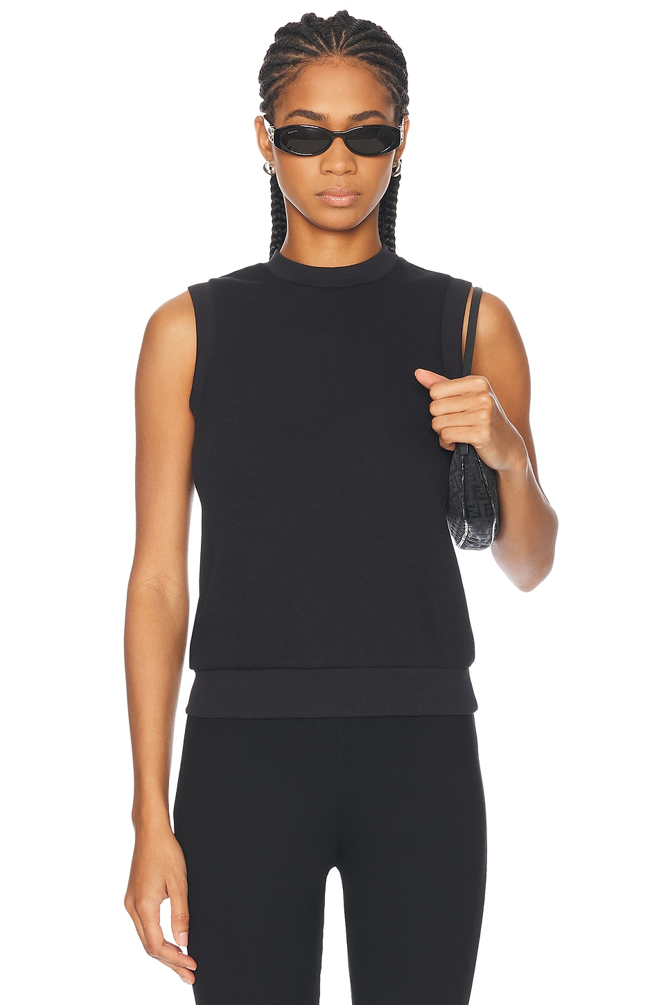 SPRWMN Shrunken Vest in Black.  XS. Also in L