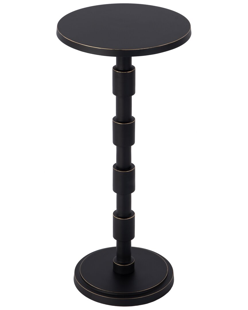 Specialty Company Delano 10In Round All Metal Pedestal Base End Table