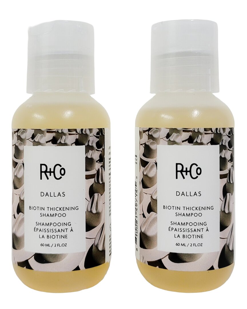Unisex 2 X 2.0Oz 2 Pack Dallas Biotin Thickening Shampoo