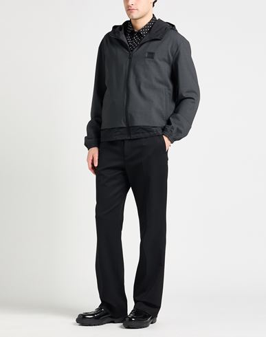 Man Jacket Charcoal Size 38 Wool, Polyester, Polyamide, Elastane