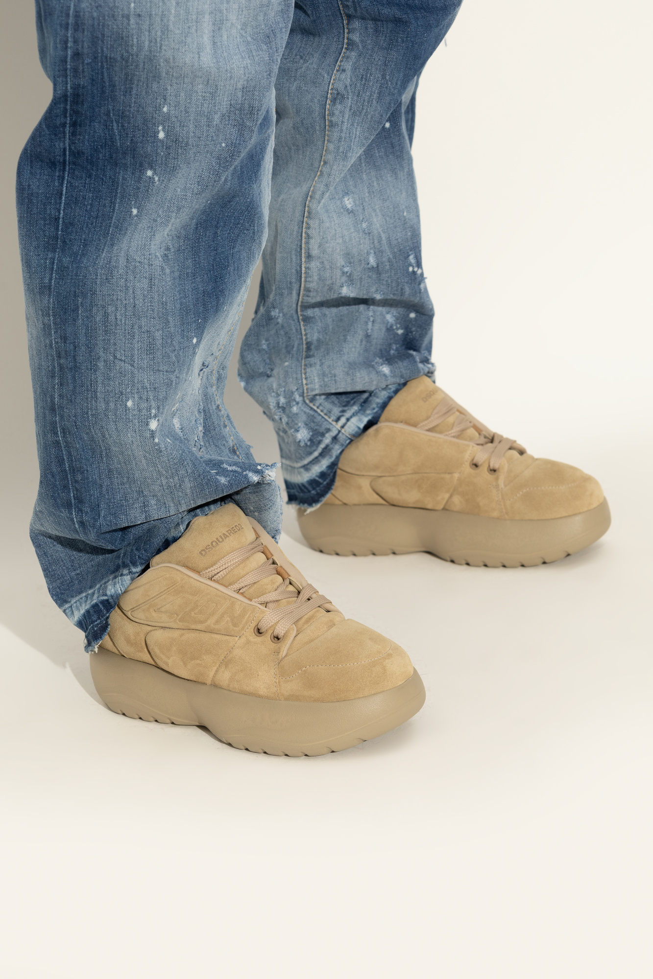"Puffer" Sports Shoes, Women's, Beige