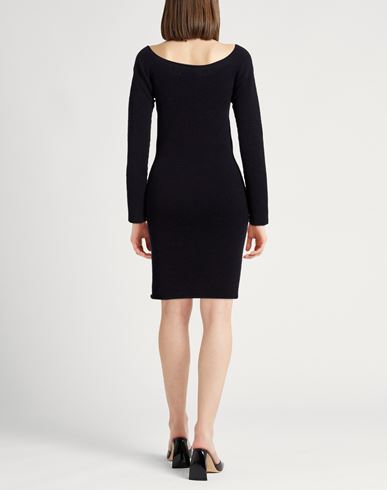 Woman Mini dress Midnight blue Size M Virgin Wool, Polyamide, Cashmere, Elastane