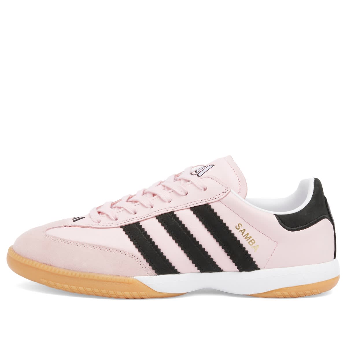 Men's Samba Mn Sneaker in Clear Pink/Core Black/Gum