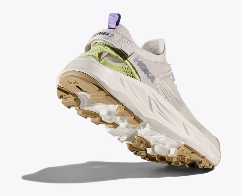 HOKA Women's Hopara 2 Shoes in Stucco/Alabaster