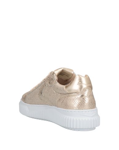 Voile Blanche Woman Sneakers Platinum Size 7 Soft Leather