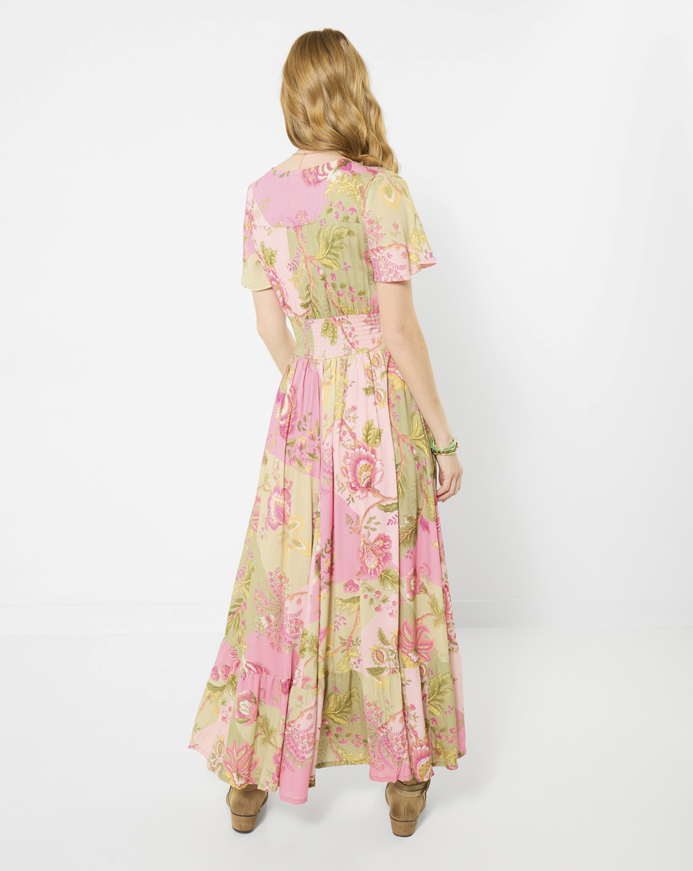 JB Prettiest Patchwork Print Dre