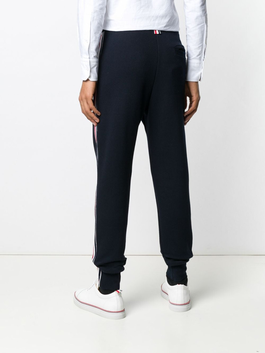 RWB stripe loopback track pants