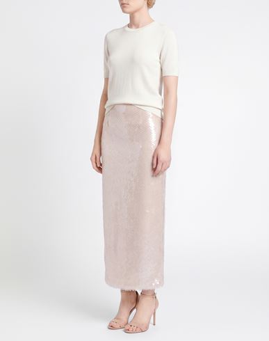 Mônot Woman Maxi skirt Blush Size 6 Viscose