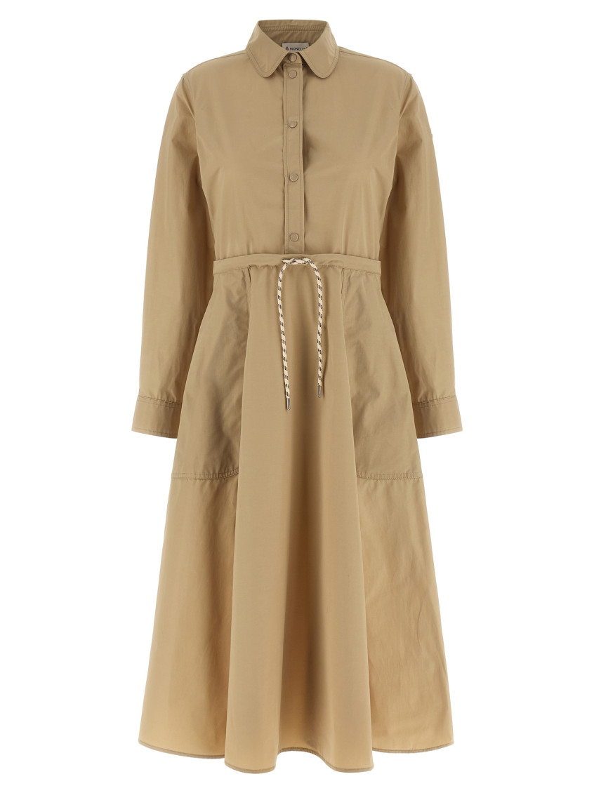 Chemisier Dress Dresses Beige