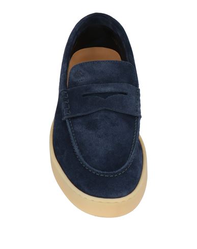 Man Loafers Navy Size 10 Leather