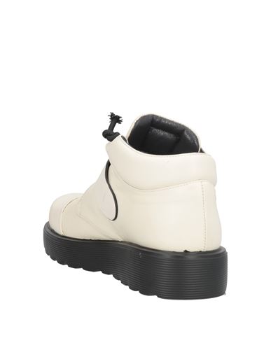 Woman Ankle boots Ivory Size 9 Leather