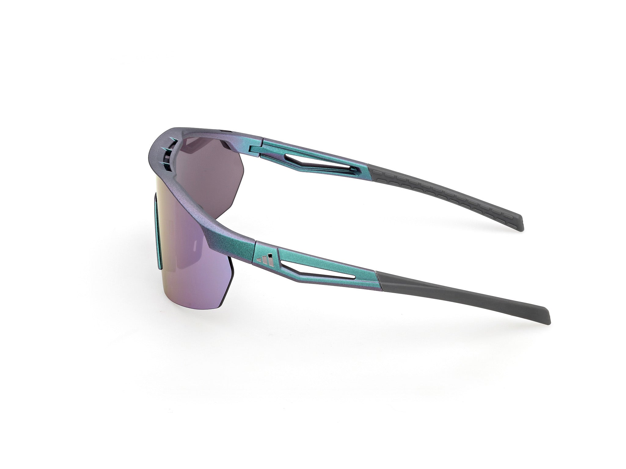 Adidas Sport Unisex Adidas Sport SP0116 ANEMOS LIGHT S 97Z Sunglasses Injected Green Violet Mask Norma