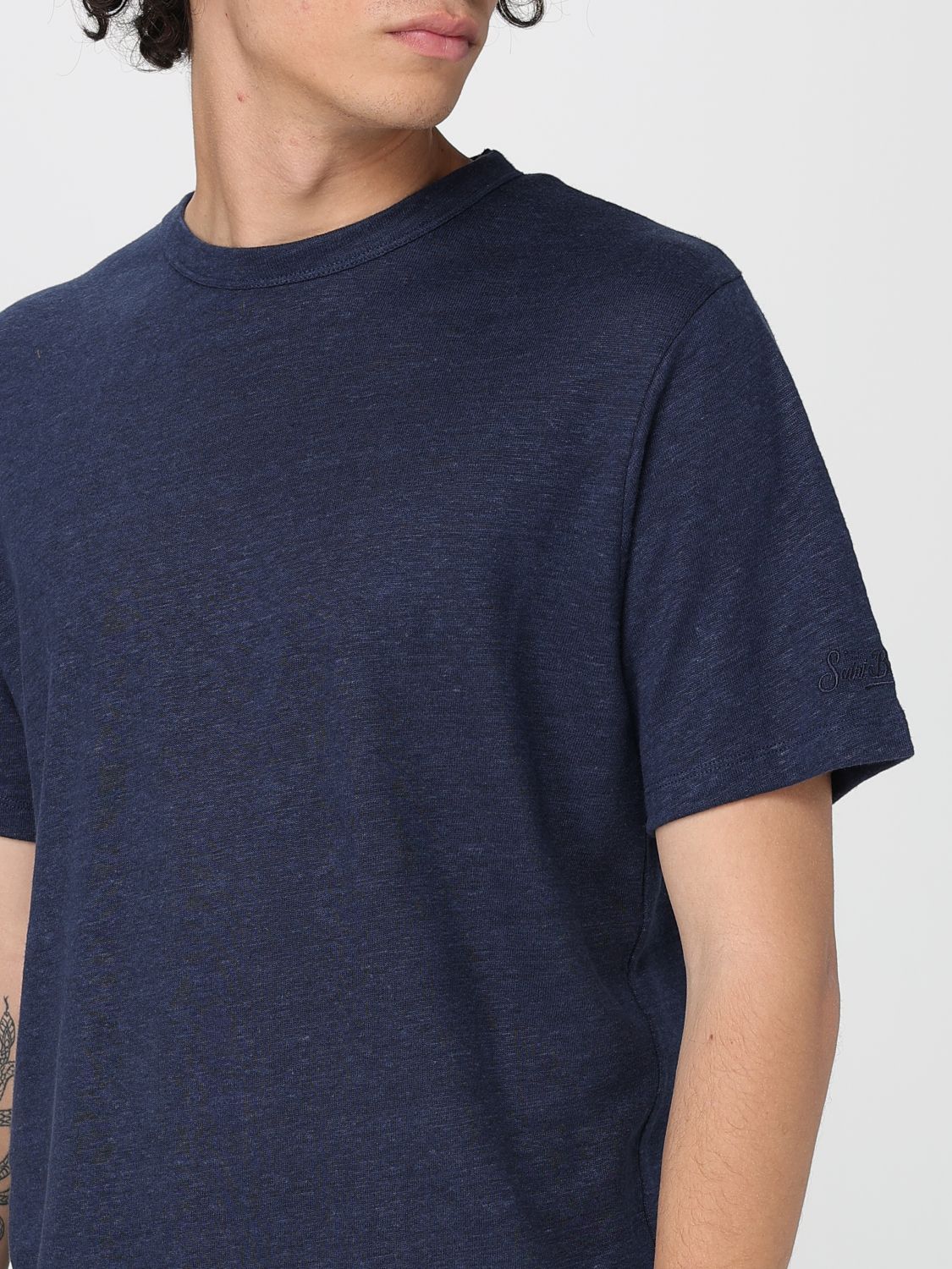 T-Shirt MC2 SAINT BARTH Men color Navy