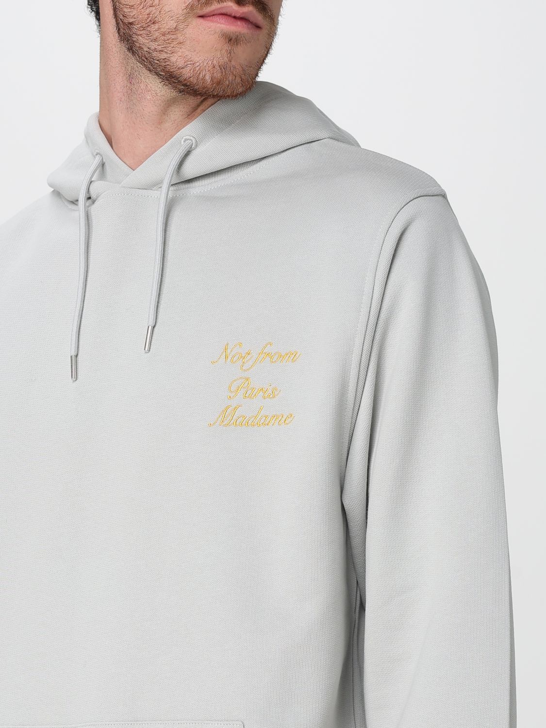 Sweater DRÔLE DE MONSIEUR Men color Grey