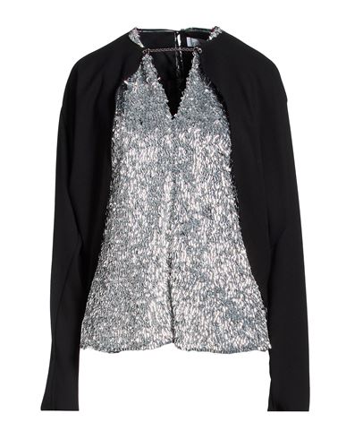 Woman Top Black Size 6 Polyacrylic
