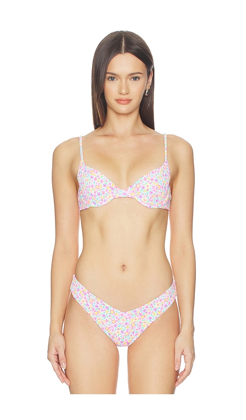 Kulani Kinis Slim Underwire Bikini Top in White. - M also in L, S