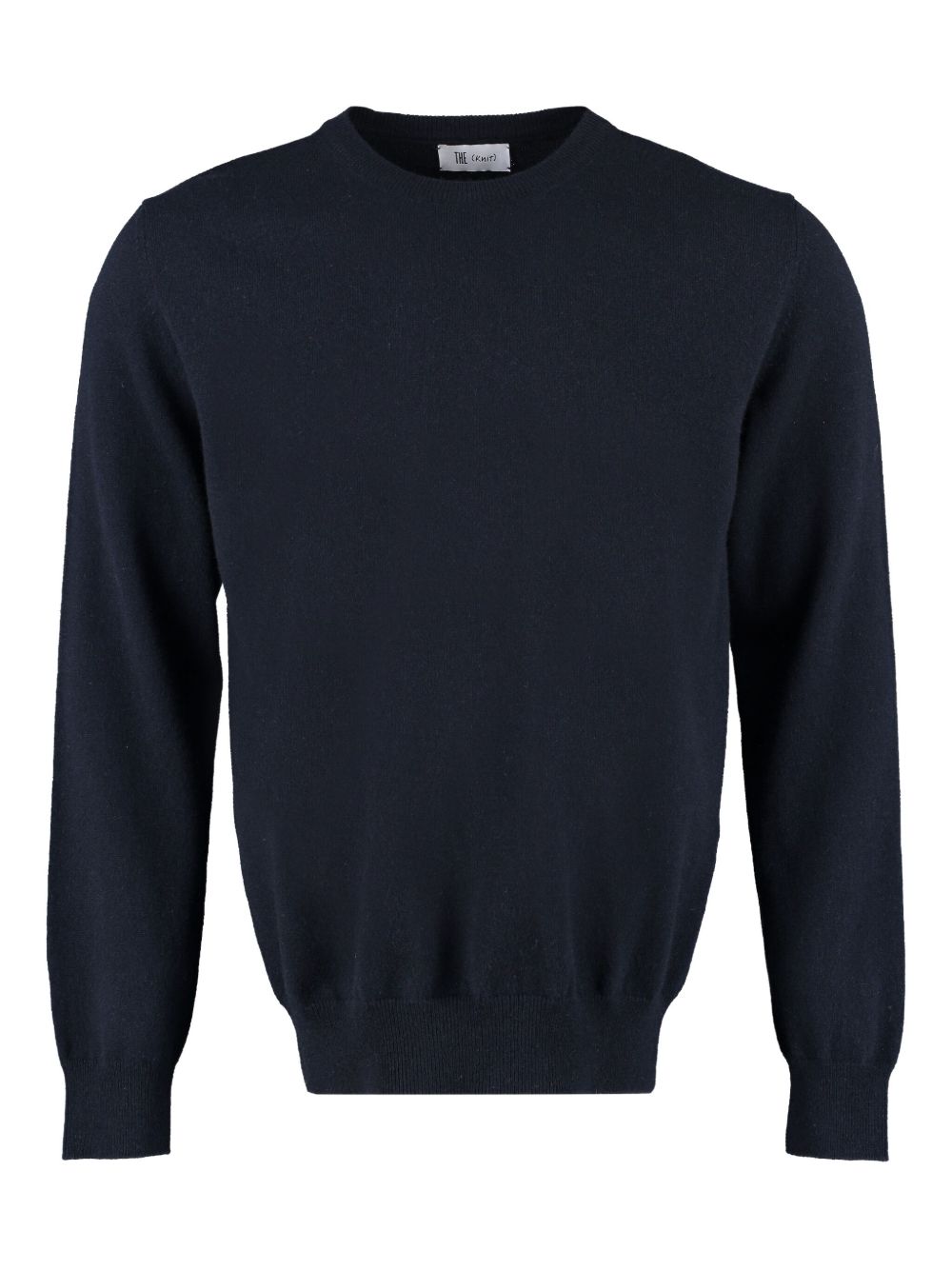 Crew-neck cashmere jumper - Blue