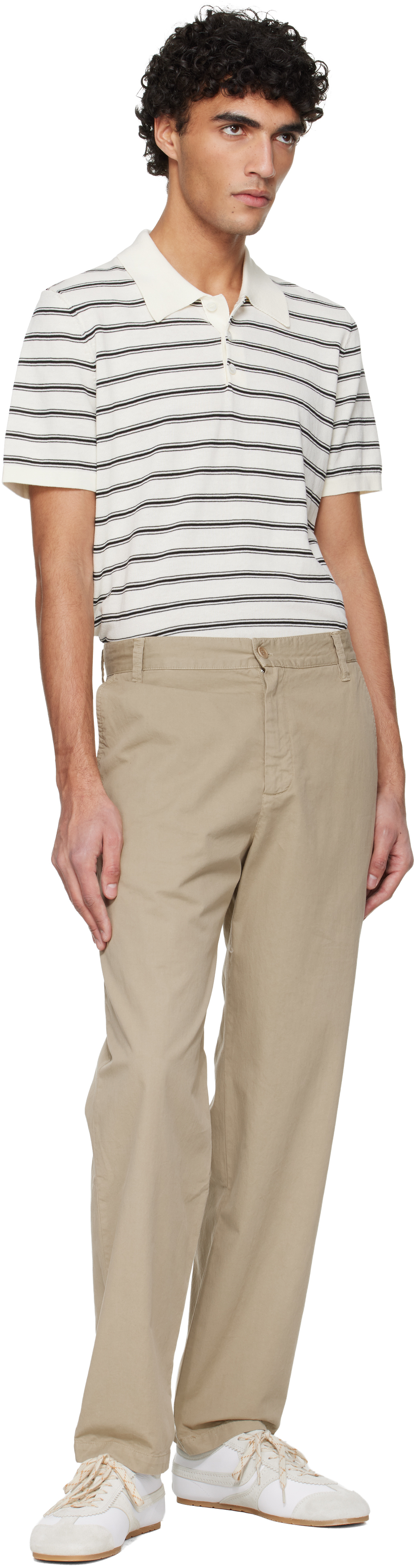 Beige Lawrence Trousers