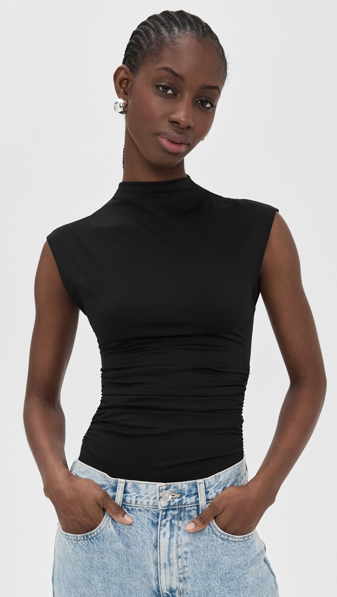 Weightless Sculpting Thong Bodysuit Black001 1XL