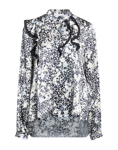 Woman Shirt Midnight blue Size 10 Silk