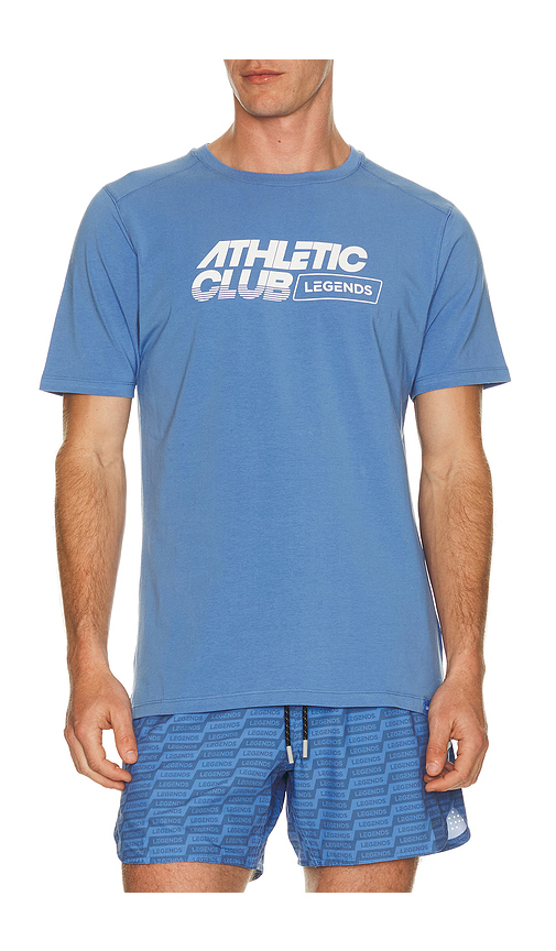 Legends Aviation Lac Tee in Blue. M. Also in S, L, XL/1X