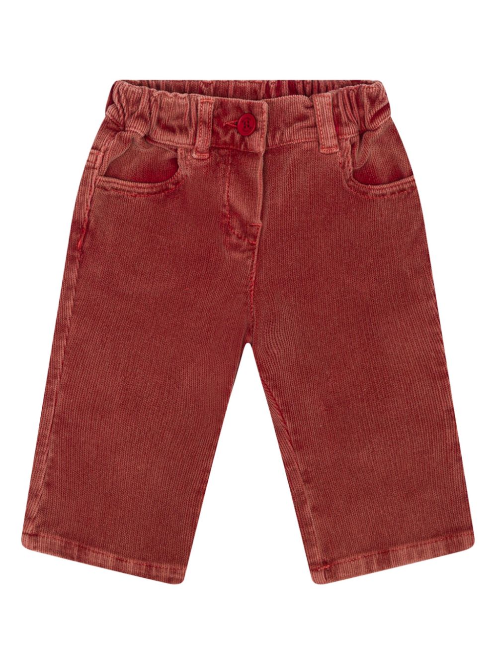Pegaso velvet trousers - Red
