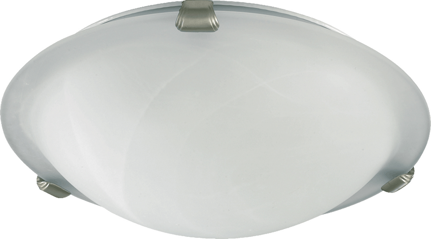 Satin Nickel Three Light Ceiling Mount from the 3000 Ceiling Mounts Collection