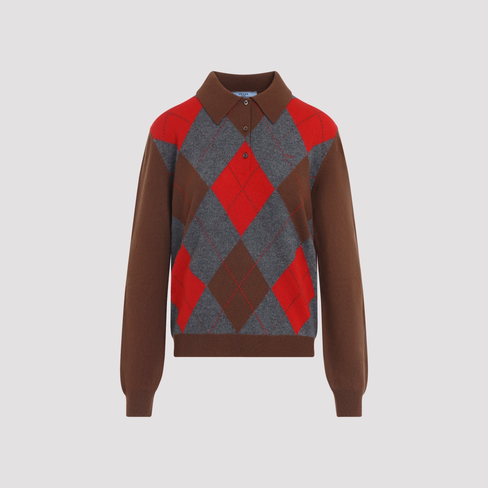 Women's Polo Neck Cashmere Sweater