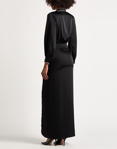Party Edition Woman Maxi dress Black Size 4 Polyester
