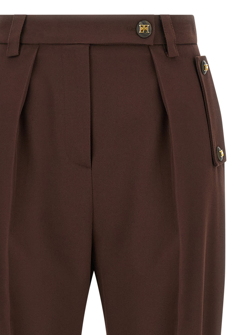 Palazzo Pants Brown