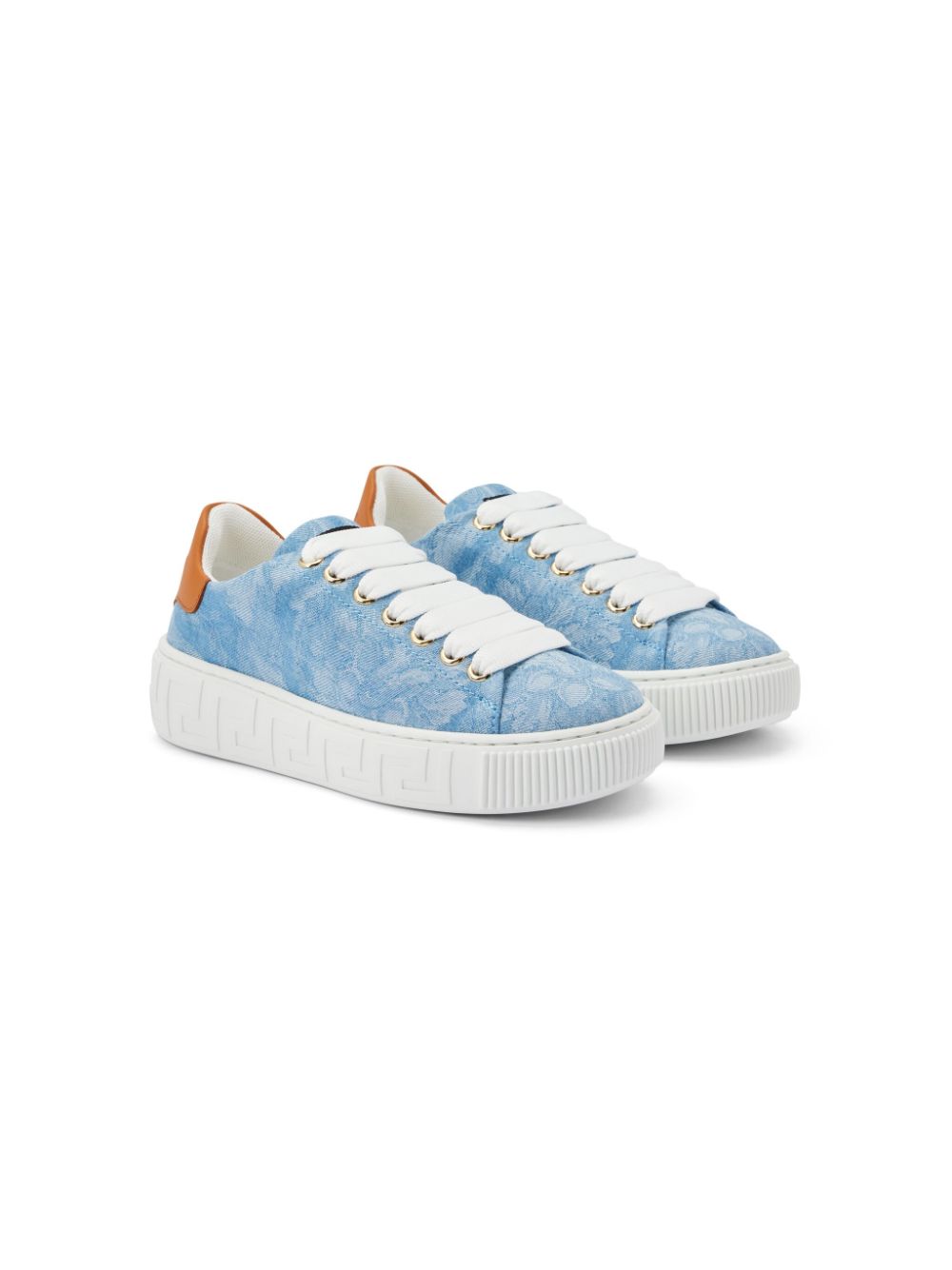Barrocco Greca sneakers - Blue