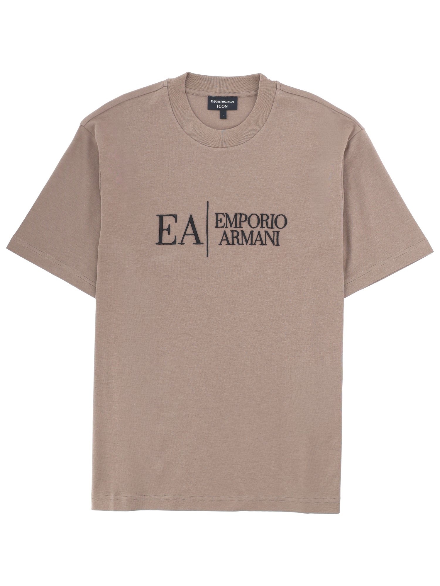 T-shirt with icon embroidery