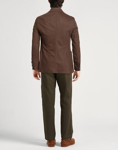 Man Blazer Brown Size 42 Wool, Cashmere