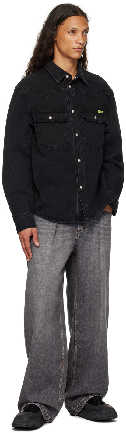 AFTER PRAY Black Cruisers Denim Shirt