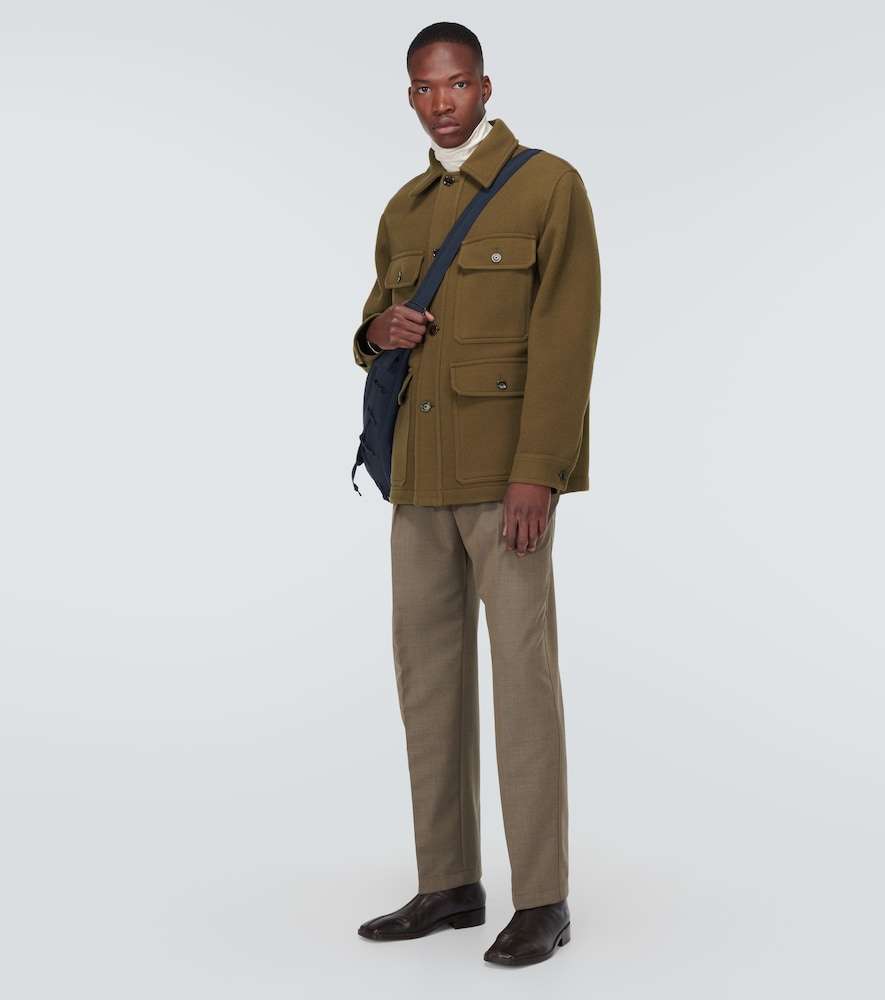 Hunting wool jacket