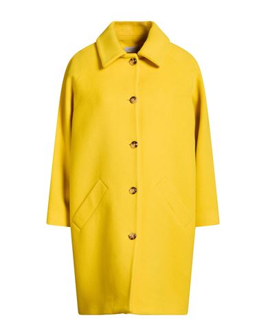 Woman Coat Marigold Size 10 Acrylic, Synthetic fibers, Wool, Alpaca wool, Mohair wool