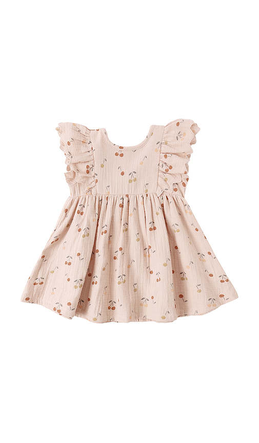 QUINCY MAE Alina Dress in Cherries. 12-18M also -24M