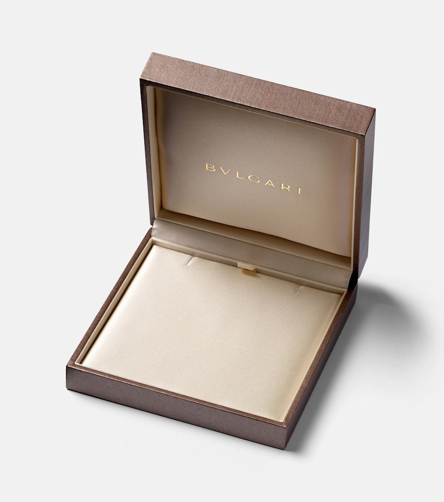Bvlgari Serpenti Viper 18kt white gold pendant necklace with diamonds