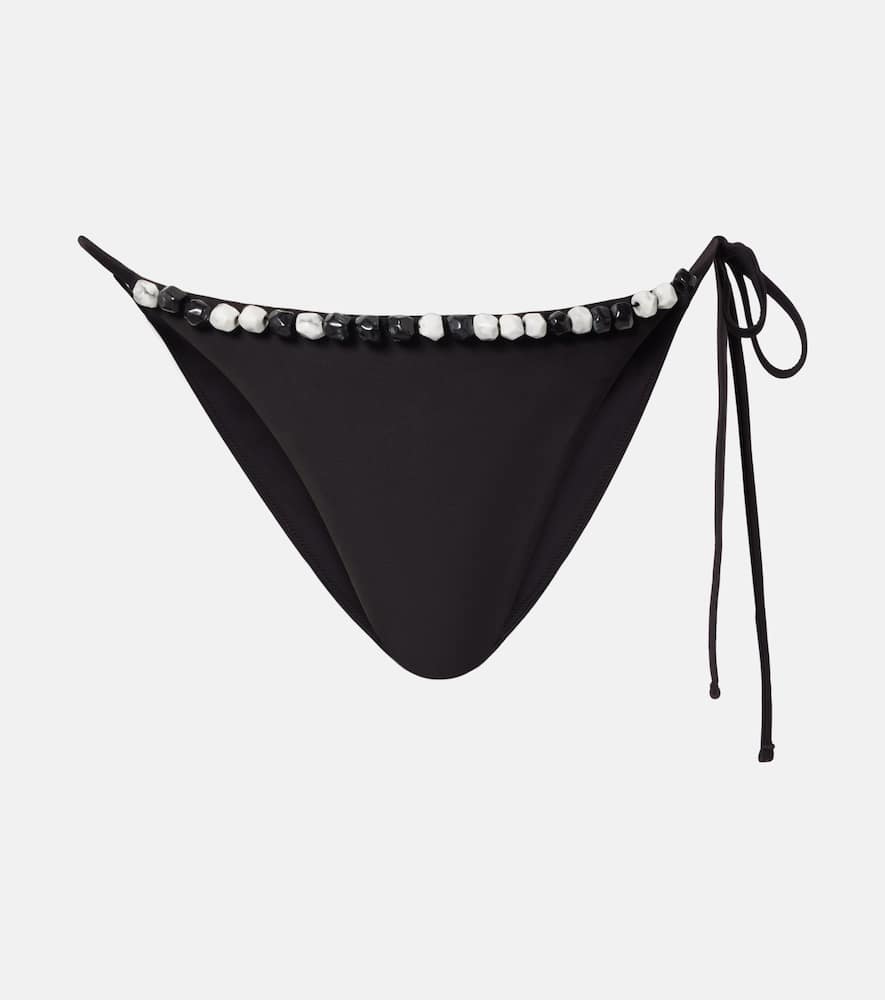 Baci beaded bikini bottoms