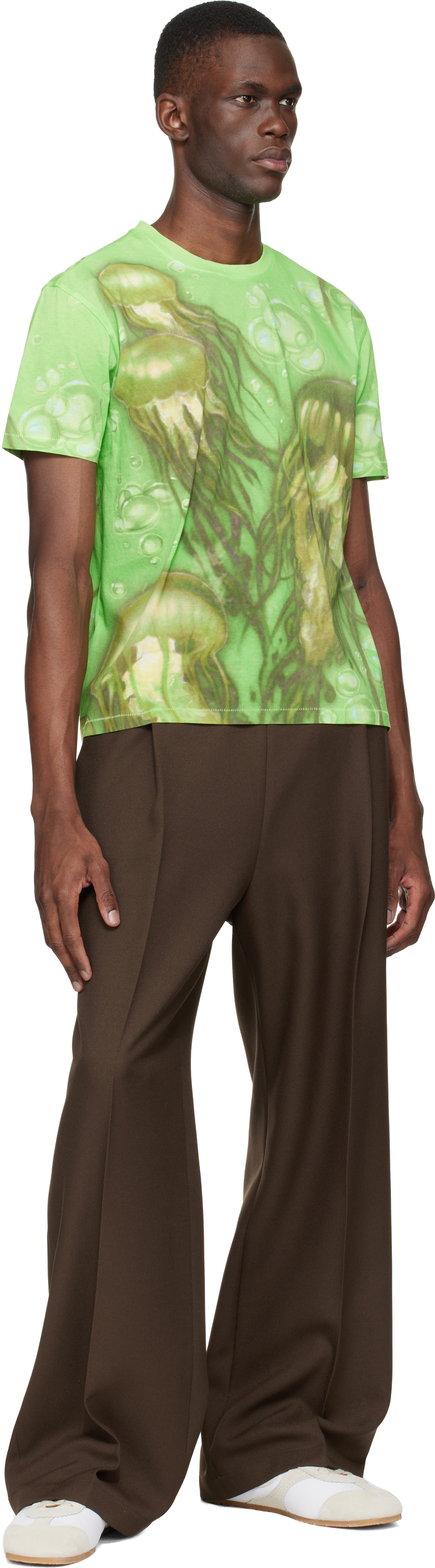 Brown Relaxed Fit Trousers