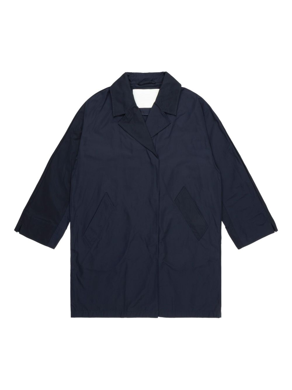 Oversized notch-lapel jacket - Blue