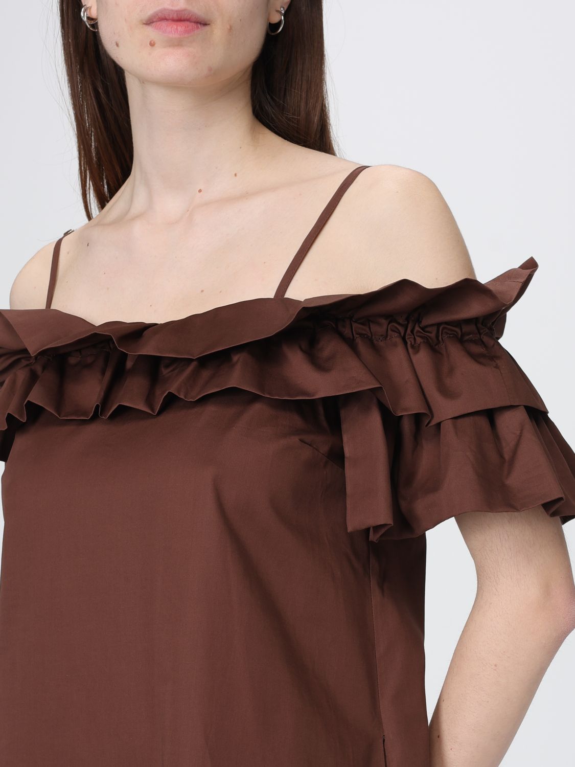 Dress Woman color Ebony