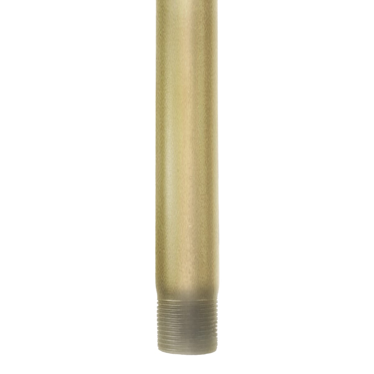 Soft Brass Downrod from the Fan Accessories Collection